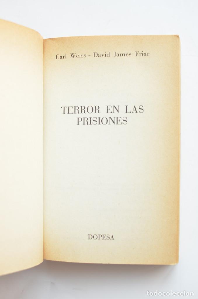 Libros: Terror en las prisiones - WEISS, Carl y FRIAR, James - Foto 2