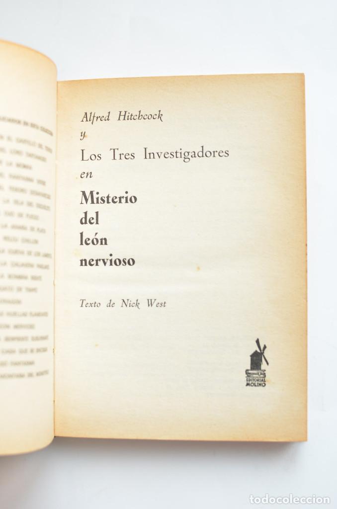 Libros: Misterio del le&oacute;n nervioso - ARTHUR, Robert - Foto 2