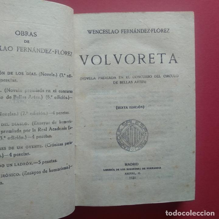 Libros: Volvoreta. - Fern&aacute;ndez Fl&oacute;rez, Wenceslao. - Foto 2