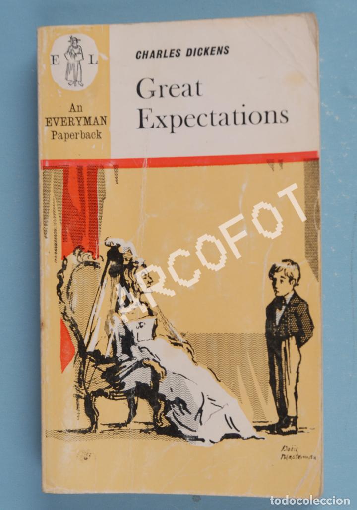 Libros: CHARLES DICKENS - GREAT EXPECTATIONS - AN EVERYMAN PAPERBUCK 1969 - Foto 1