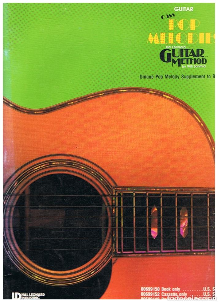 Libros: Guitar Method Supplement to any Method Book 1. EASY POP MELODIES. - Schmid. Will, - Foto 1