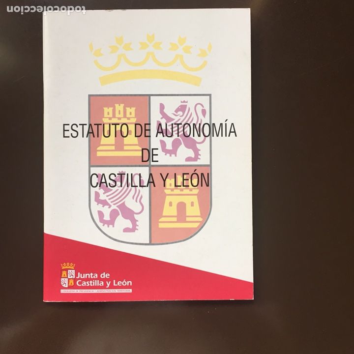 Libros: ESTATUTO DE AUTONOM&Iacute;A DE CASTILLA Y LE&Oacute;N JUNTA DE CASTILLA Y LE&Oacute;N 1994 - Foto 1