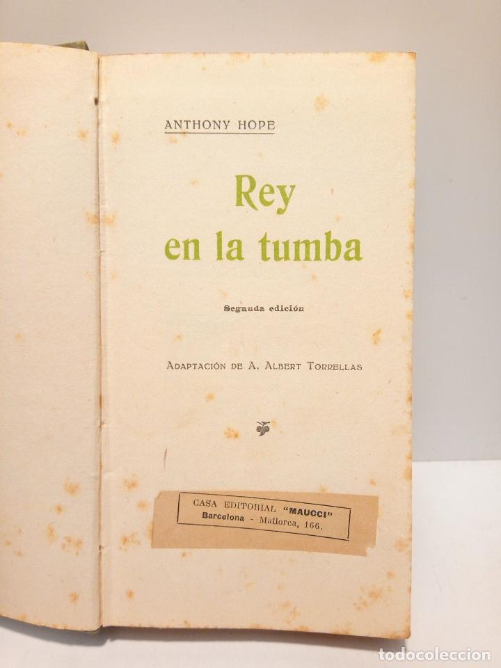 Libros: HOPE, Anthony - Rey en la tumba - Foto 2