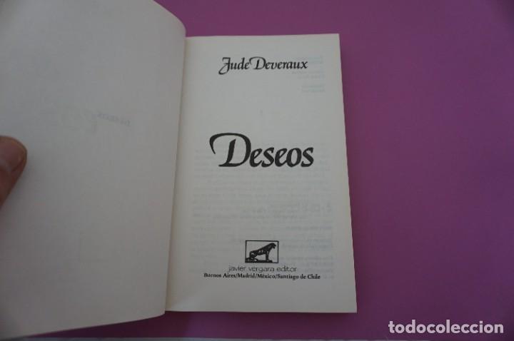 Libros: 22A/ DESEOS - JUDE DEVERAUX / JAVIER VERGARA EDITOR - Foto 2