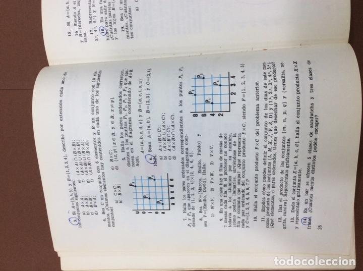 Libros: Libro de matem&aacute;tica moderna 2 ediciones SM a&ntilde;o 1967 c. marcos j. martinez - Foto 6