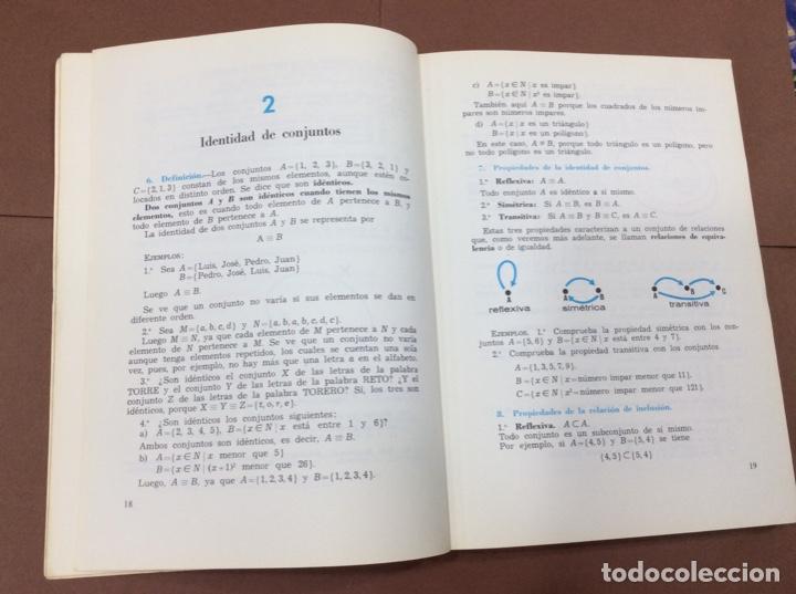 Libros: Libro de matem&aacute;tica moderna 2 ediciones SM a&ntilde;o 1967 c. marcos j. martinez - Foto 7