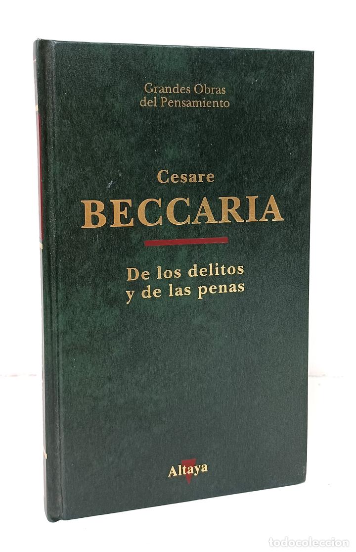 Libros: BECCARIA (Cesare). De los delitos y de las penas - Foto 1