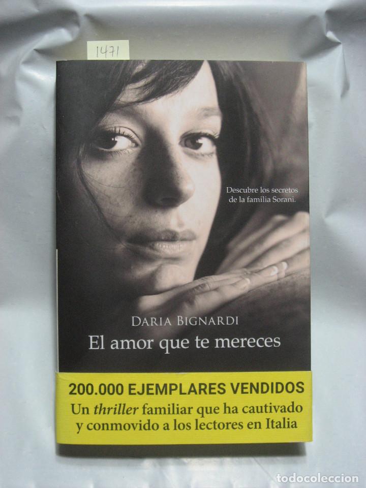 Libros: EL AMOR QUE TE MERECES - DARIA BIGNARDI - Foto 1
