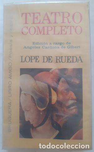 Libros: Teatro completo - Lope de Rueda - Foto 1
