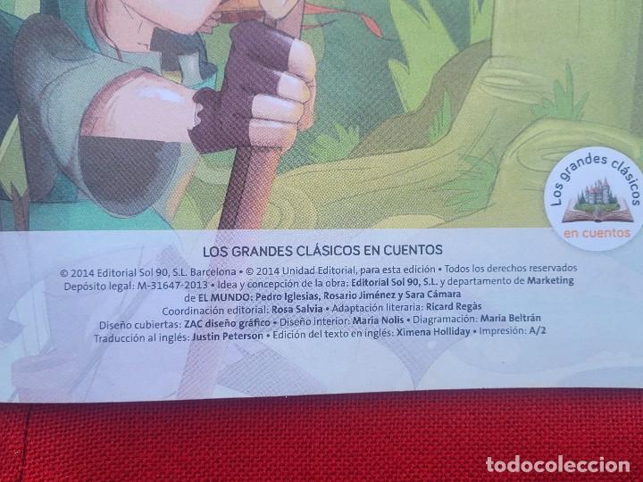 Libros: Robin Hood, Edicion bilingue, Espanol-ingles, 2014, Editorial Sol 90 - Foto 2