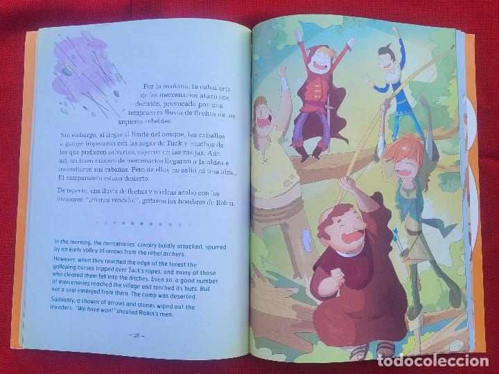 Libros: Robin Hood, Edicion bilingue, Espanol-ingles, 2014, Editorial Sol 90 - Foto 3