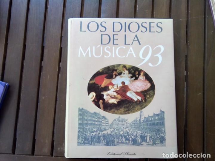 Libros: LIBRO LOS DIOSES DE LA MUSICA 93 -ED.PLANETA- COMO NUEVO - Foto 2