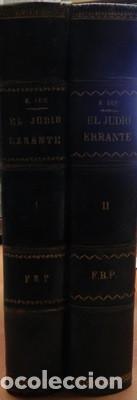 Libros: El judio errante. 2 tomos - SUE, EUGENIO - Foto 7