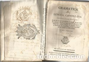 Libros: Gramatica de la lengua castellana - BALLOT, JOSEPH PARDO - Foto 1