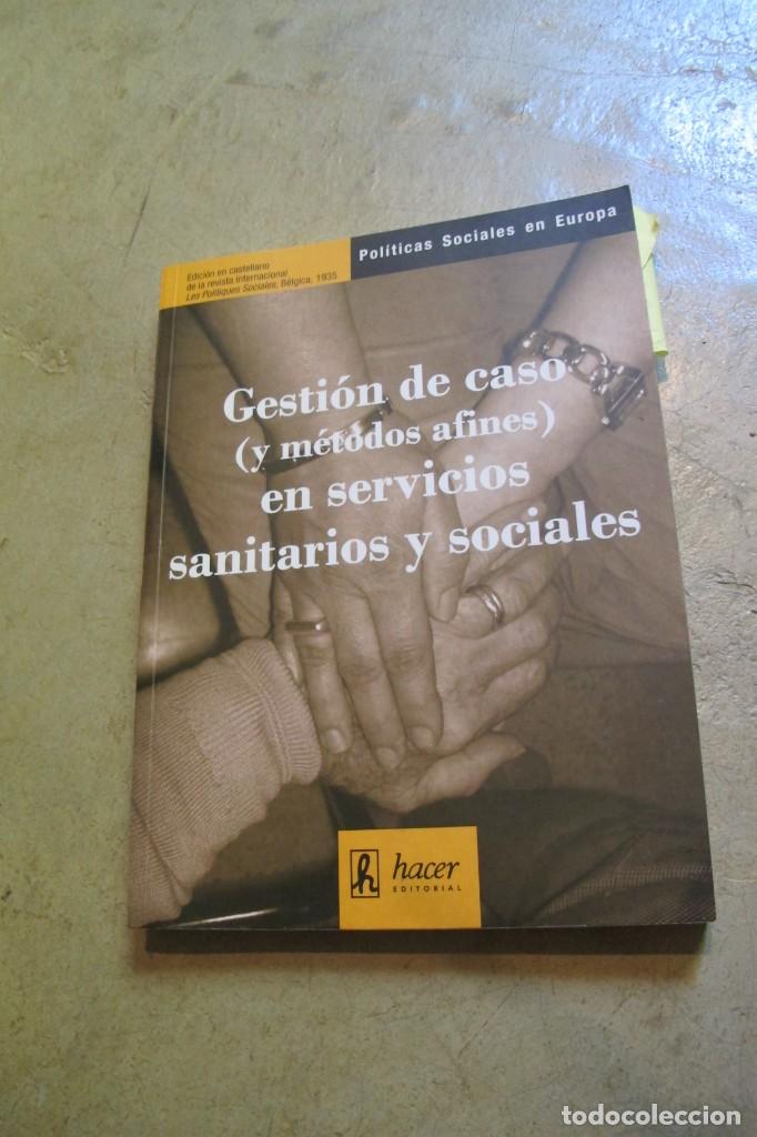 Livros em segunda m&atilde;o: GESTION DE CASO ( Y METODOS AFINES )EN SERVICIOS SANITARIOS Y SOCIALES