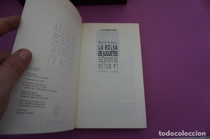 Libros: AR7FG/ LA BOLSA DE JUGUETES - DAVID FRANCE / EDICIONES B - Foto 2