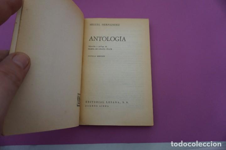 Libros: AR78B/ ANTOLOGIA - MIGUEL HERNANDEZ / EDITORIAL LOSADA - Foto 2