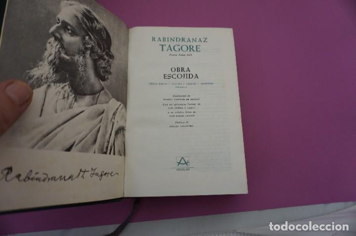 Libros: AR12CD/ OBRA ESCOJIDA - RABINDRANAZ TAGORE / AGUILAR - Foto 2