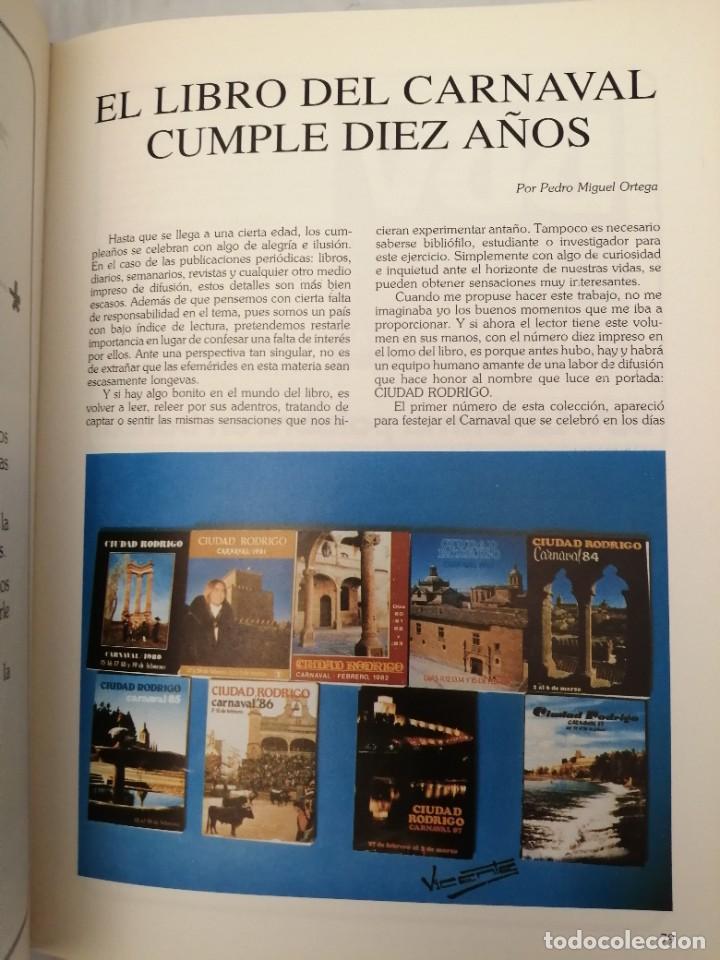 Libros: CIUDAD RODRIGO. CARNAVAL 1989: DEL 3 AL 7 DE FEBRERO - Foto 5
