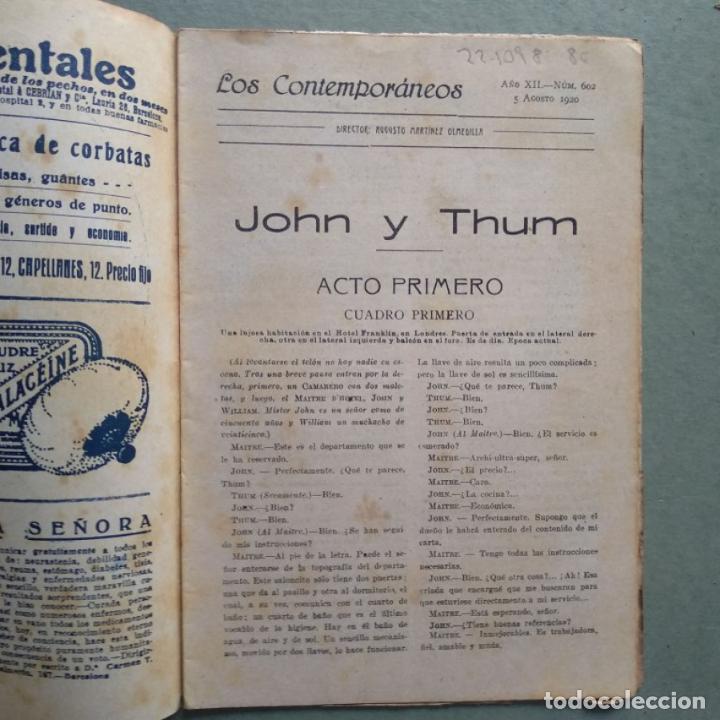 Libros: John y Thum. Disparate c&oacute;mico-l&iacute;rico-bailable en dos actos. - Mu&ntilde;oz Seca, Pedro. - Foto 2