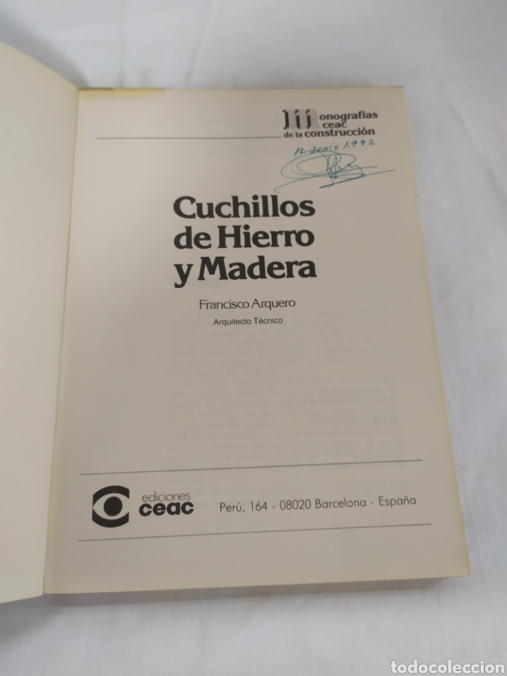 Libros: Cuchillos de hierro y madera de CEAC - Foto 3