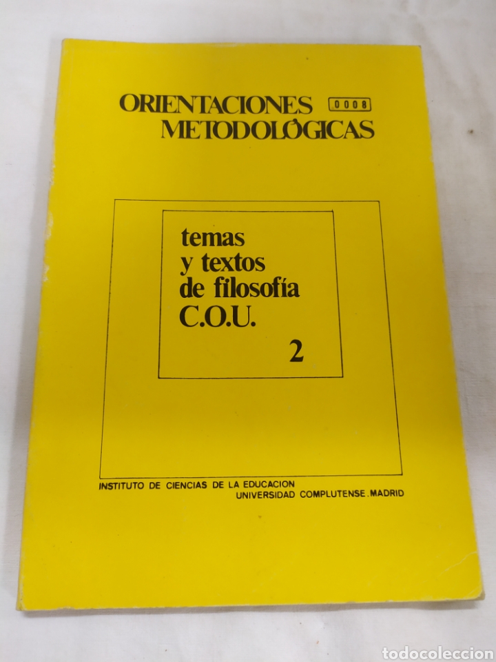 Libros: Orientaciones metodol&oacute;gicas 0008 Ed. Com. Madrid - Foto 1