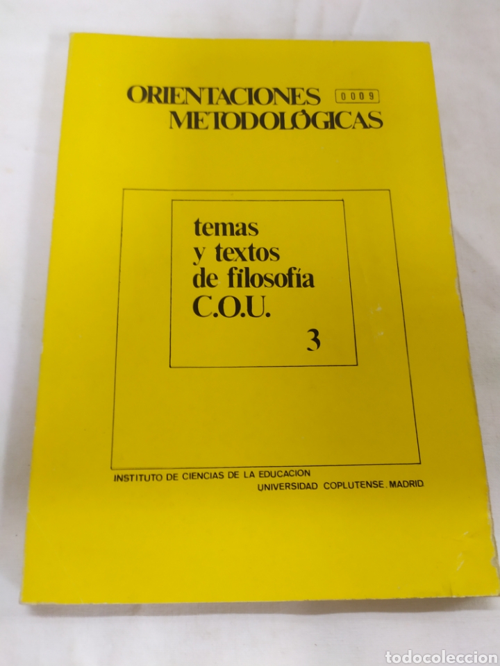 Libros: Orientaciones metodol&oacute;gicas 0009 Ed. Com. Madrid - Foto 1
