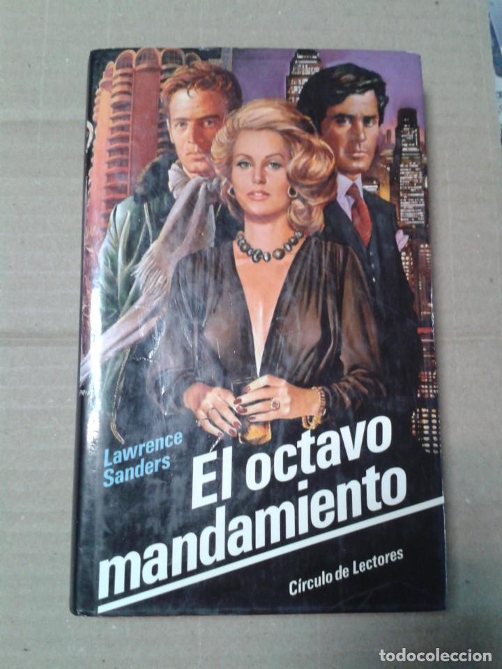 Libros: EL OCTAVO MANDAMIENTO, AUTOR. LAWRENCE SANDERS - Foto 1