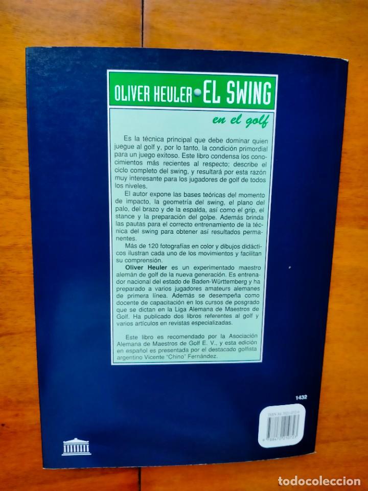 Libros: El swing en el golf. Oliver Heuler. El Ateneo. - Foto 10