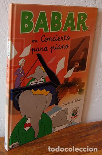 Libros: BABAR EN CONCIERTO PARA PIANO - MERC&Eacute; ESCARD&Oacute; BAS (adptaci&oacute;n) - Foto 1