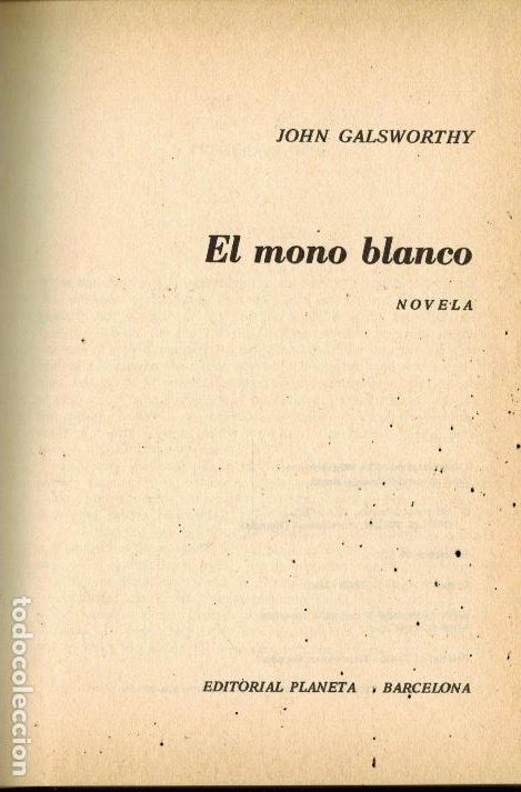Libros: EL MONO BLANCO - Foto 1
