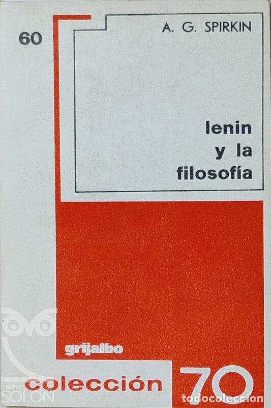 Libros: Lenin y la Filosof&iacute;a - A. G. Spirkin - Foto 1
