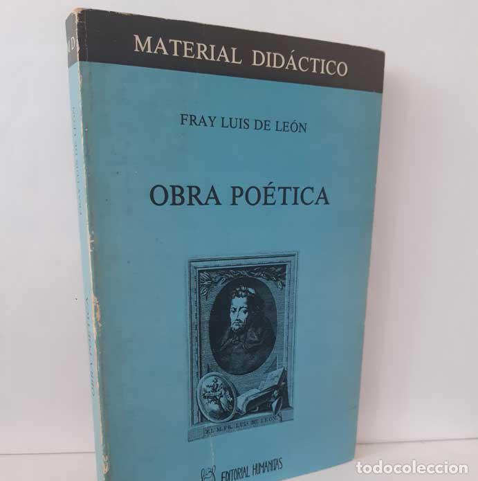 Libros: OBRA PO&Eacute;TICA - FRAY LUIS DE LE&Oacute;N - Foto 1