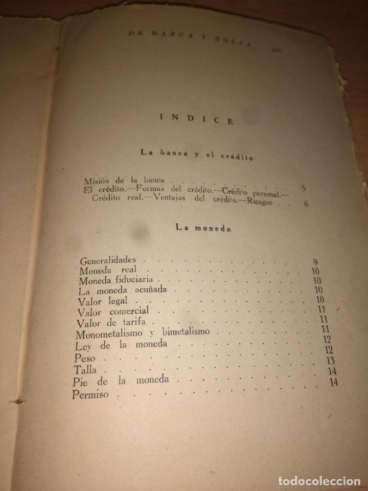 Libros: RIVERA GUZMAN, Eugenio de la - MANUAL PRACTICO DE BANCA Y BOLSA - Foto 6