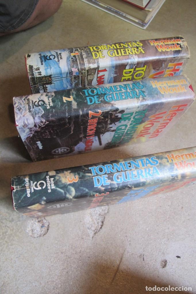 Libros: TORMENTAS DE GUERRA. HERMAN WOUK. COMPLETA 3 TOMOS - Foto 1