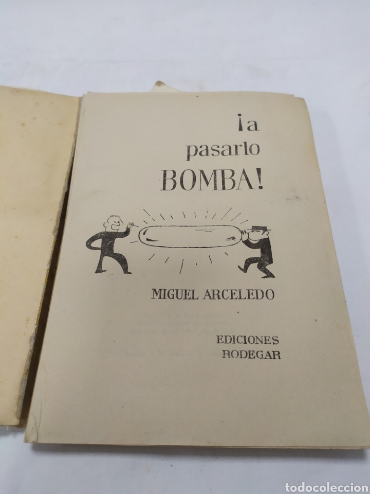 Libros: A pasarlo bomba de Ediciones Rodegar, 1964 - Foto 3