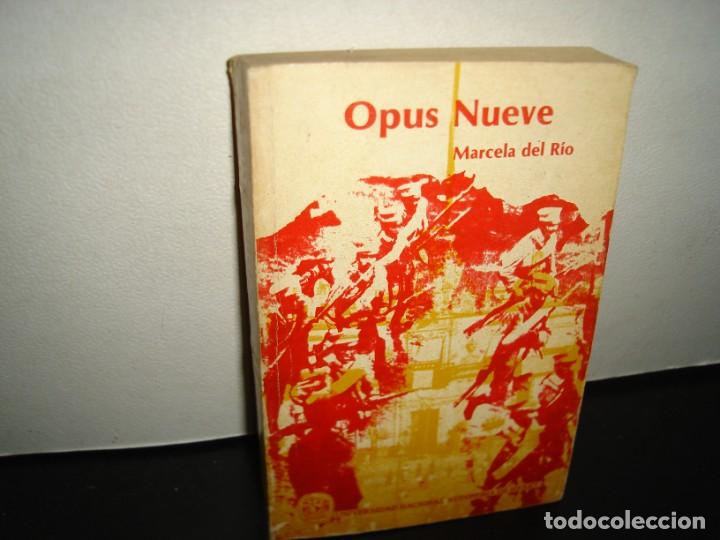 Libros: 27- OPUS NUEVE - MARCELA DEL R&Iacute;O - PRIMERA EDICI&Oacute;N 1978 - Foto 1