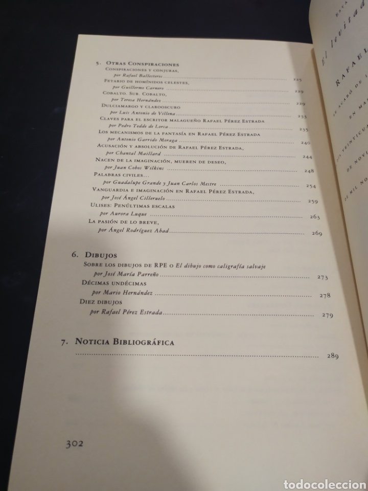 Libros: El levitador y su v&eacute;rtigo. Rafael P&eacute;rez Estrada - Foto 6