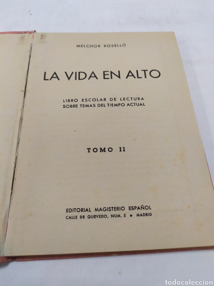 Libros: La vida en alto de Editorial Magisterio Espa&ntilde;ol - Foto 3