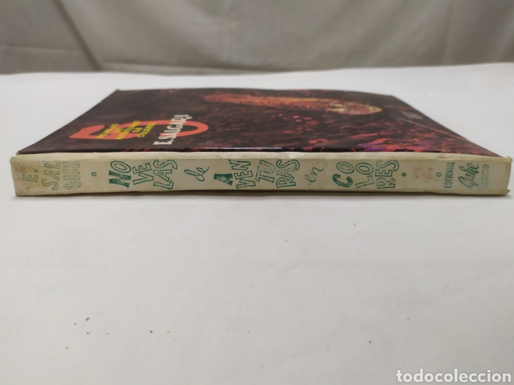 Libros: 5 novelas de aventuras en colores de E. Salgari, 1964 - Foto 2