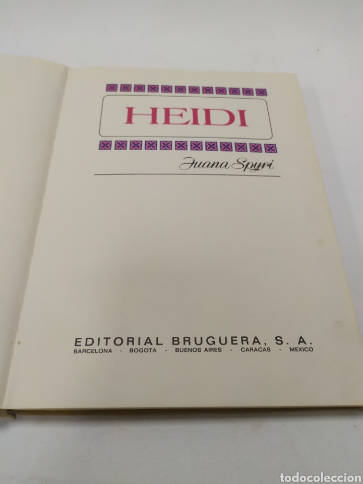 Libros: Heidi, Editorial Bruguera, 1973 - Foto 3