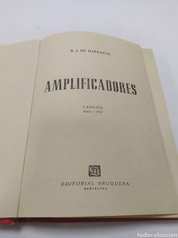 Libros: Amplificadores, Editorial Bruguera, 1947 - Foto 3
