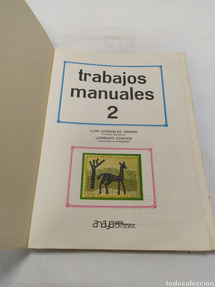 Libros: Trabajos manuales 2, Anaya, 1962 - Foto 3