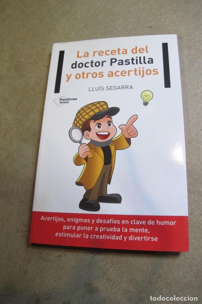 books: LA RECETA DEL DOCTOR PASTILLA Y OTROS ACERTIJOS. LLUIS SEGARRA