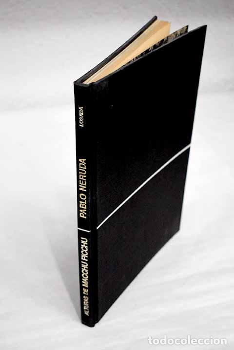Libros: Alturas de Macchu Picchu.- Neruda, Pablo - Foto 1