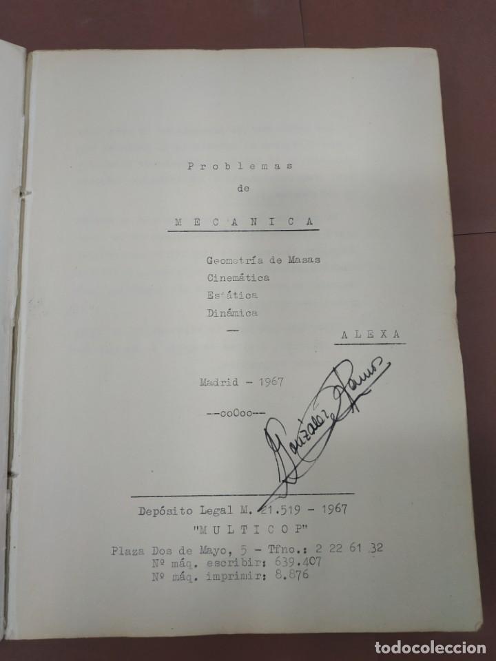 Libros: problemas de mecanica alexa madrid 1967 - Foto 3