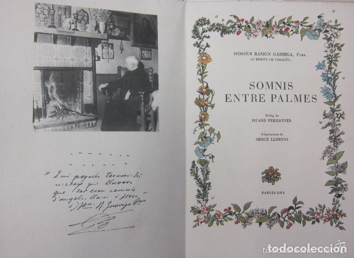 Libros: Somnis entre palmes - GARRIGA, RAMON - Foto 3