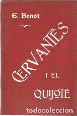 Libros: Estudio acerca de Cervantes i el Quijote - BENOT, EDUARDO - Foto 1