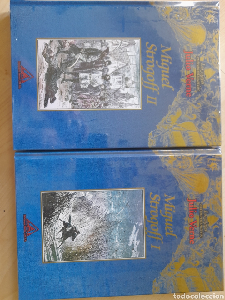Libros: Miguel Strogoff I y II. Julio Verne - Foto 1
