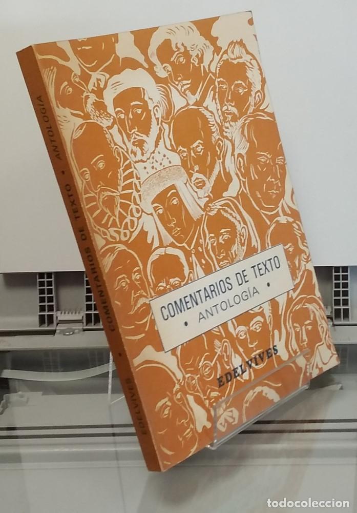 Libros: Comentarios de texto. Antolog&iacute;a - vvaa - Foto 1